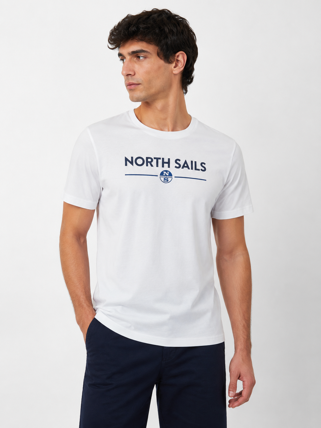 T-shirt North Sails Uomo Bianca