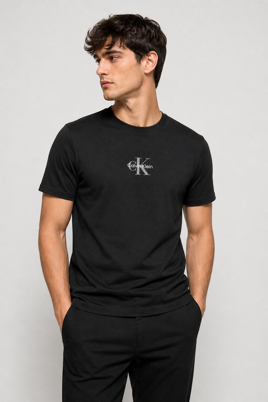 Calvin Klein T-Shirt Uomo Nero